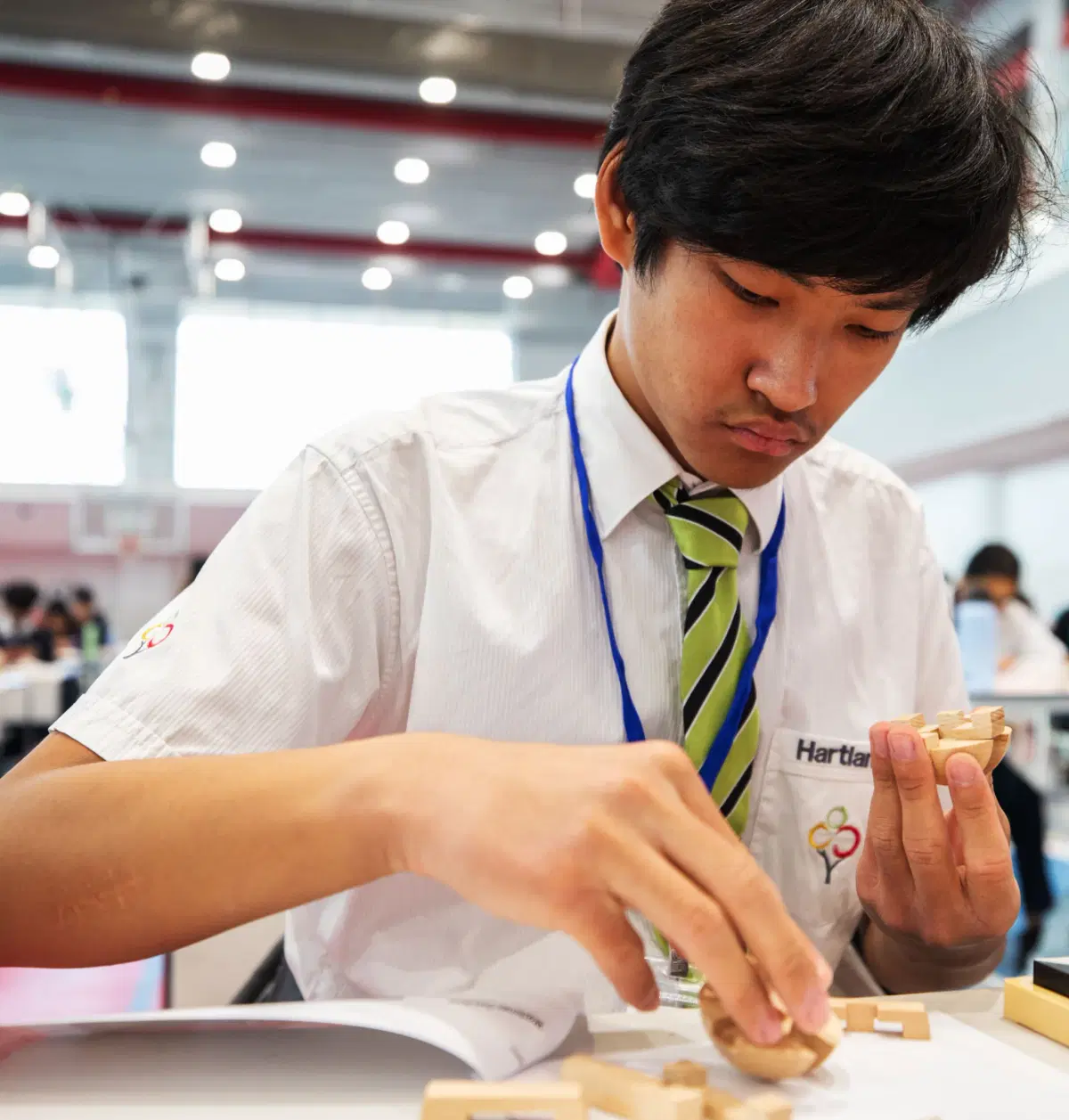 Student in championship